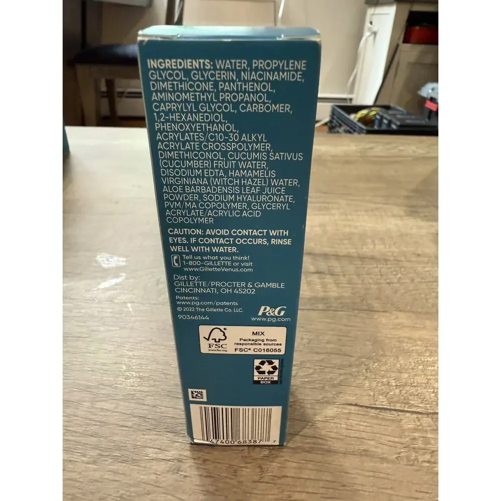 Gillette Venus Hydration Serum For Facial Hair & Skin Care 1.5oz Olay Dermatolog
